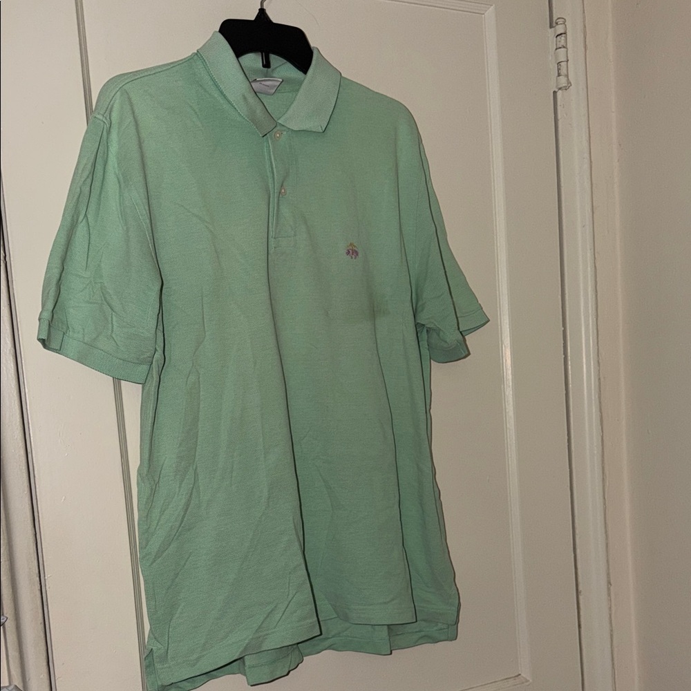 Brooks Brothers Light Green Polo Shirt